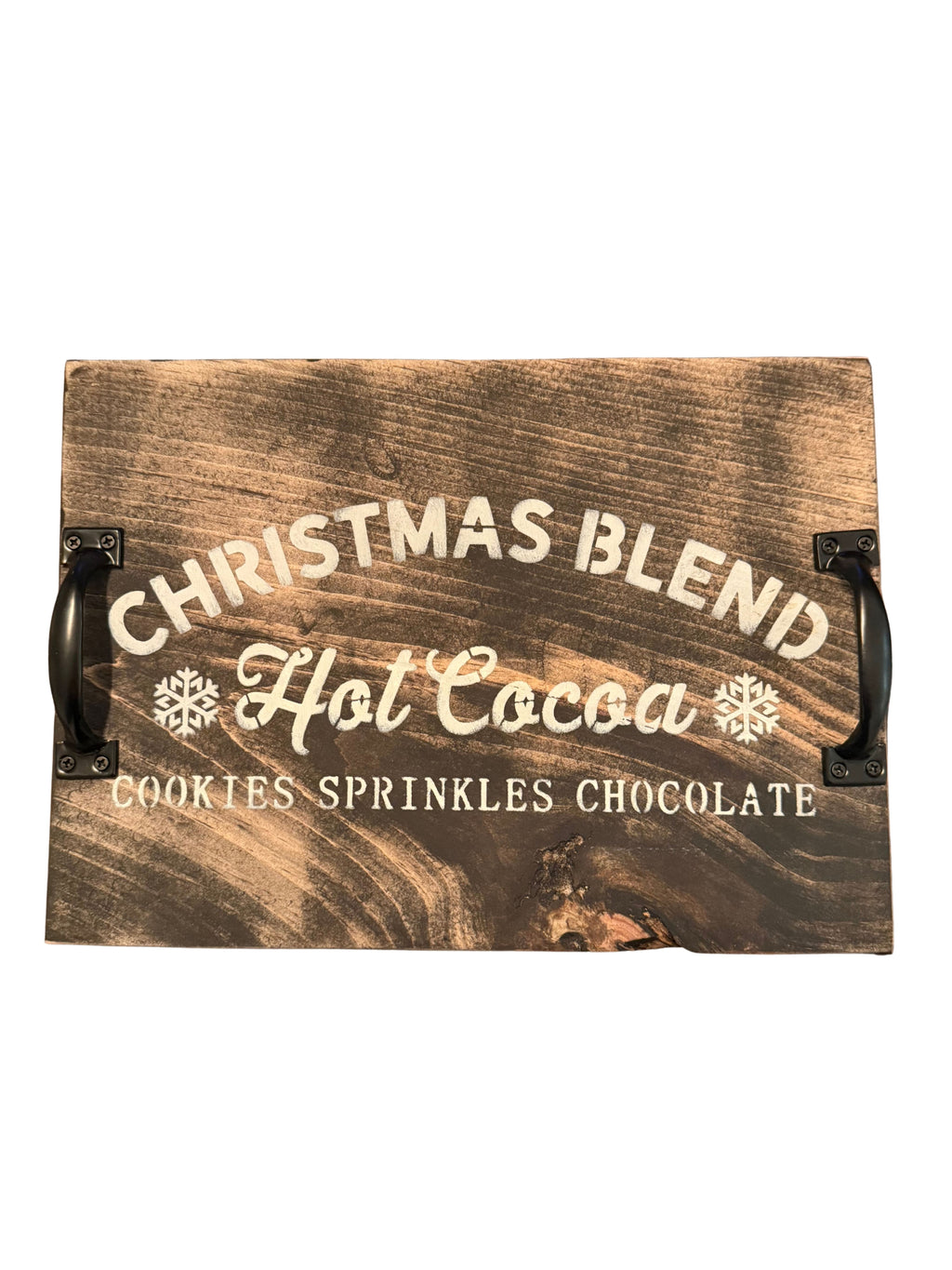 Hot Cocoa Tray Chocolate and White