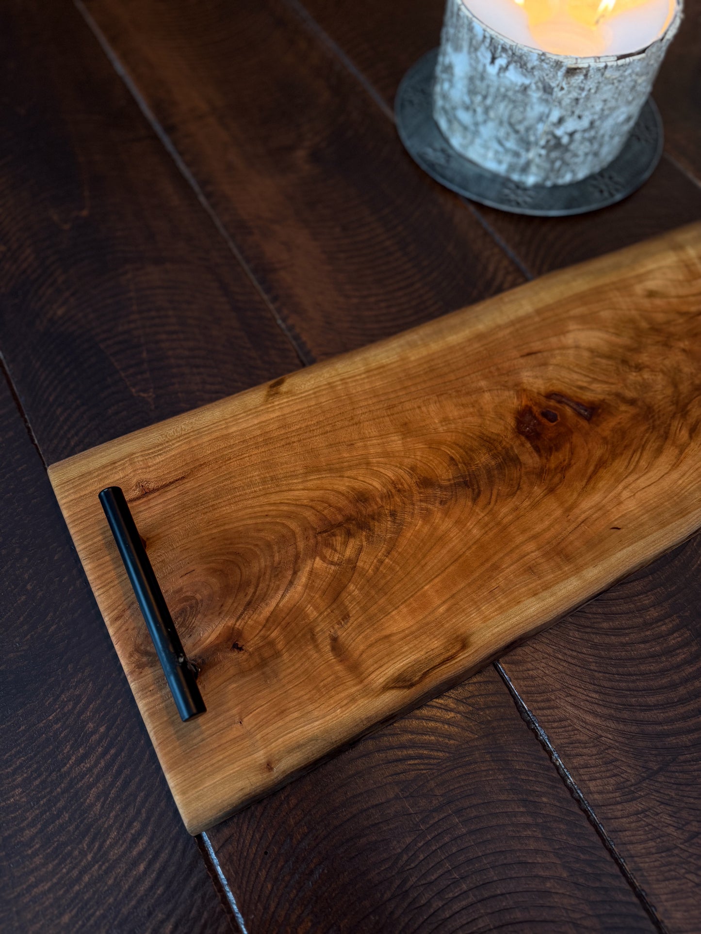 Cherry Wood Serving Tray