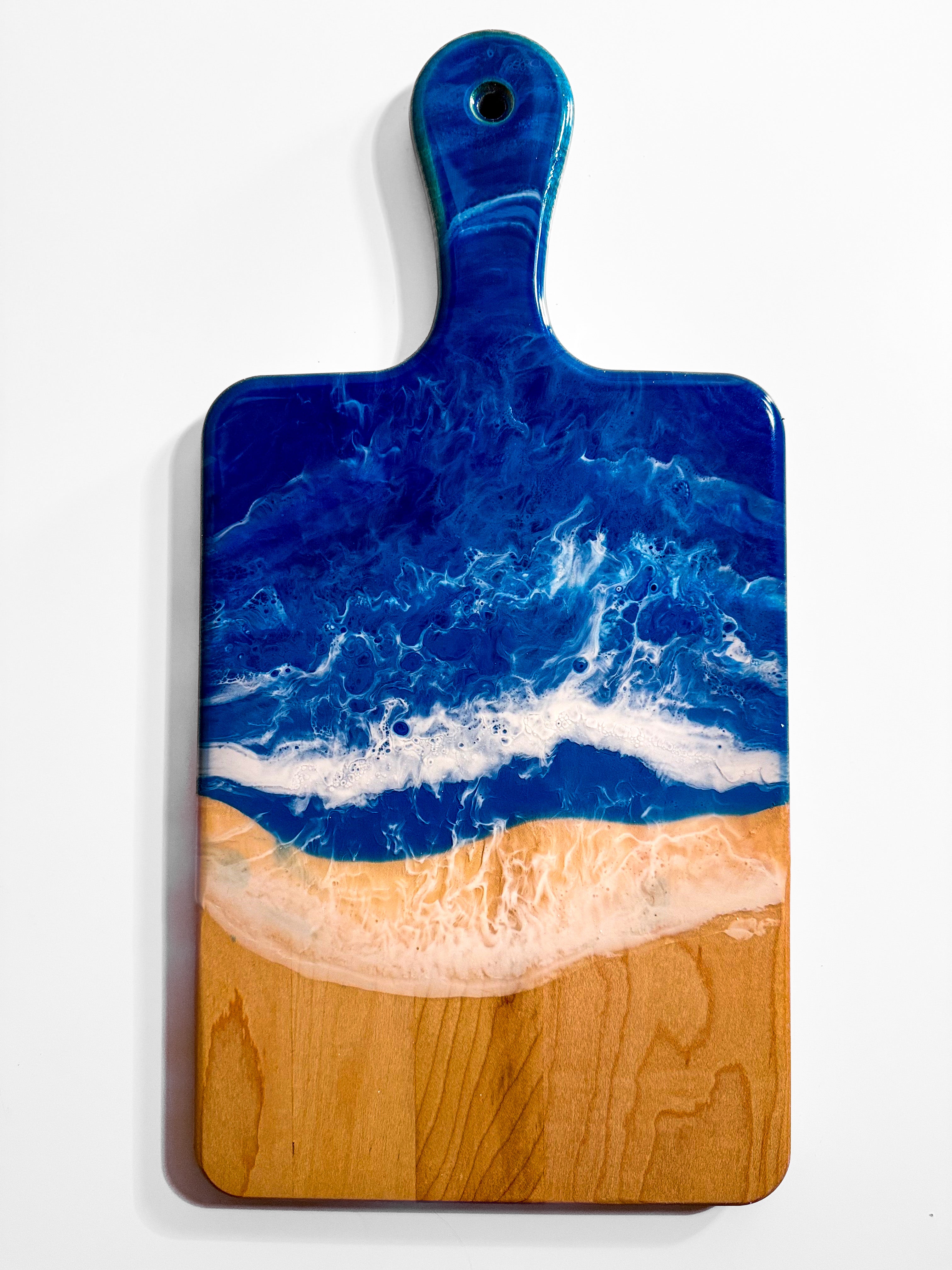 Ocean Shore Maple Serving Tray