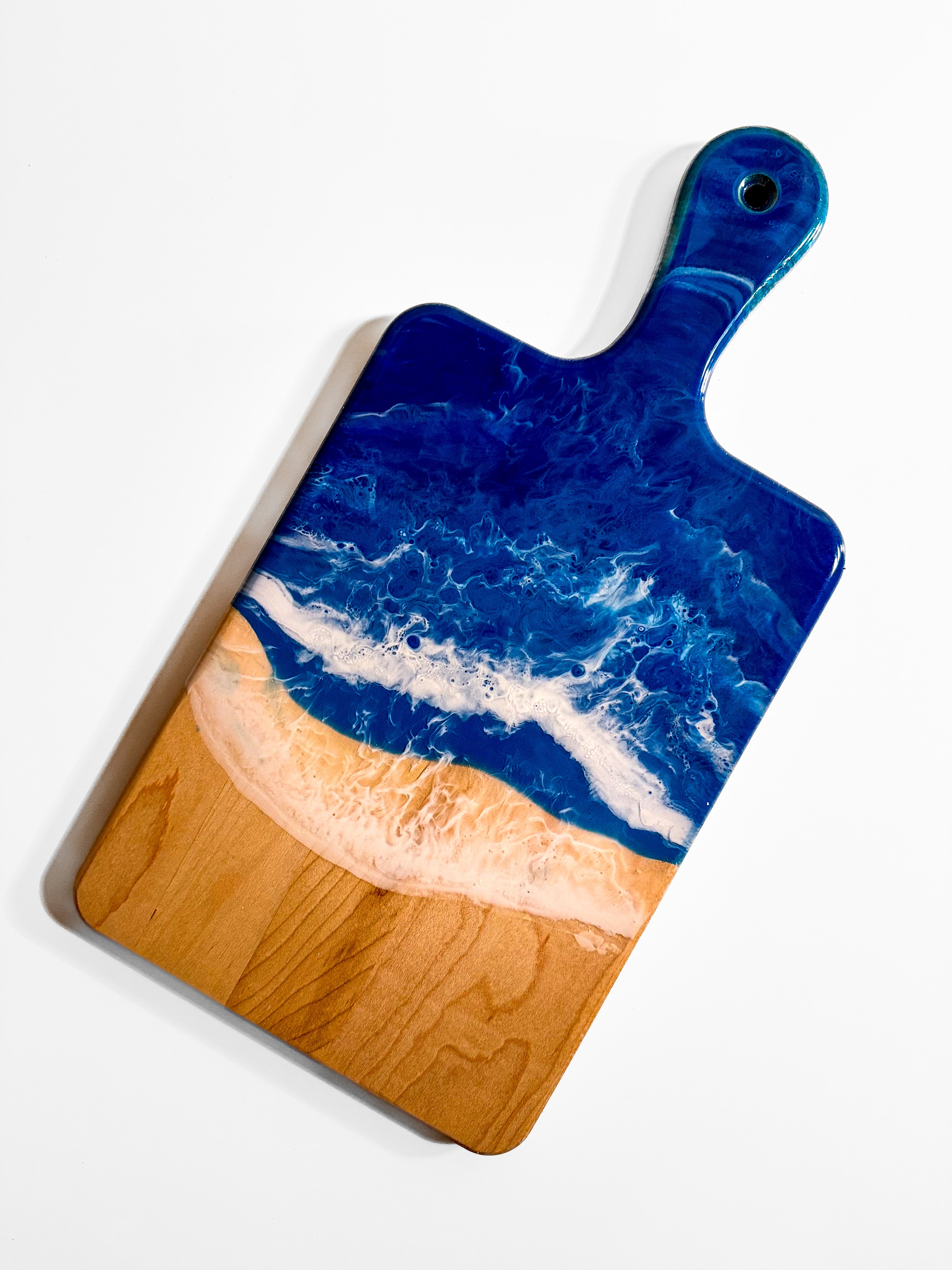 Ocean Shore Maple Serving Tray