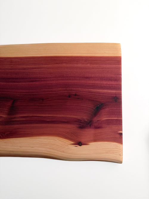 Aromatic Cedar Serving Tray