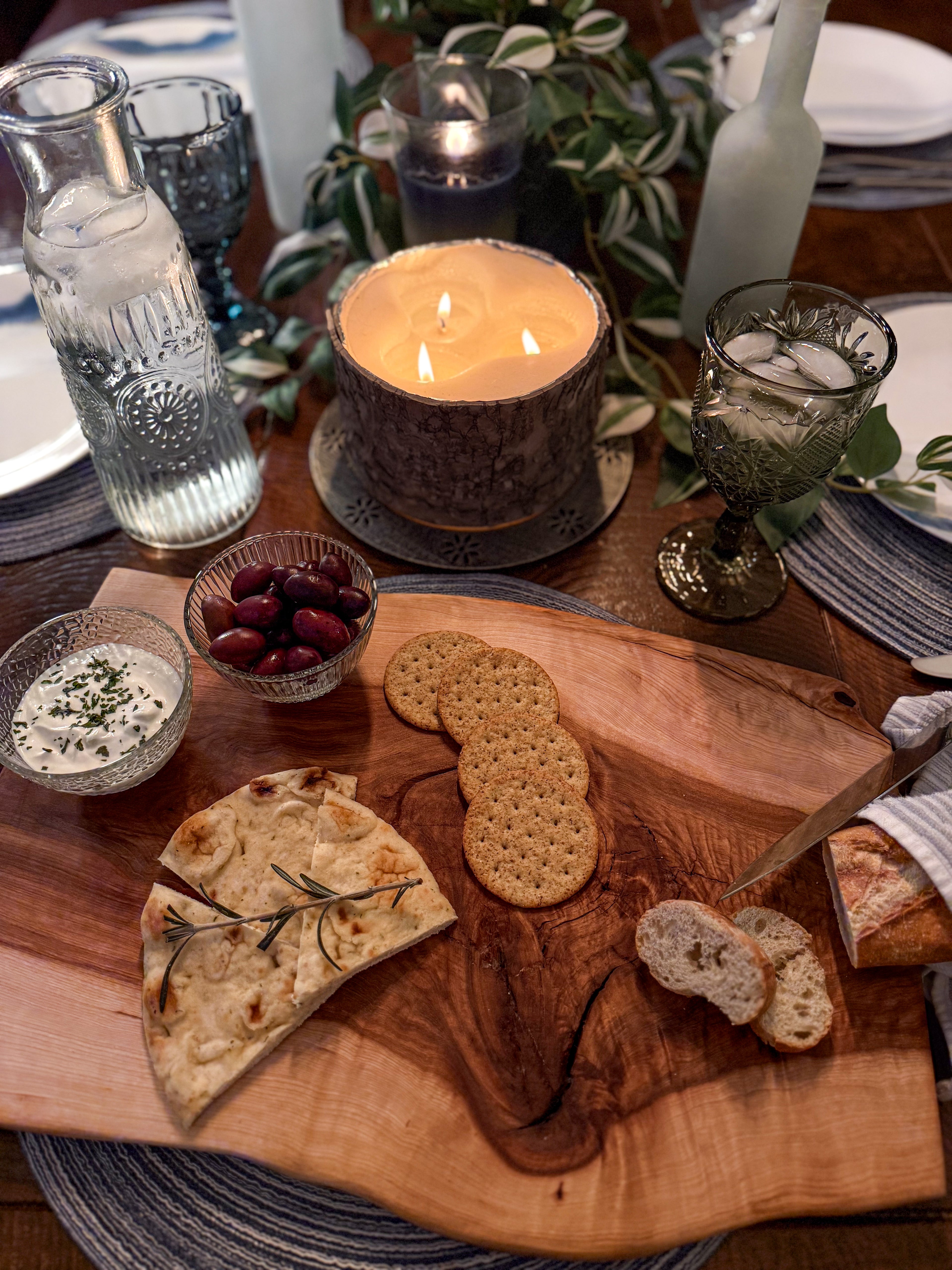 Hornbeam Serving/Cutting Tray