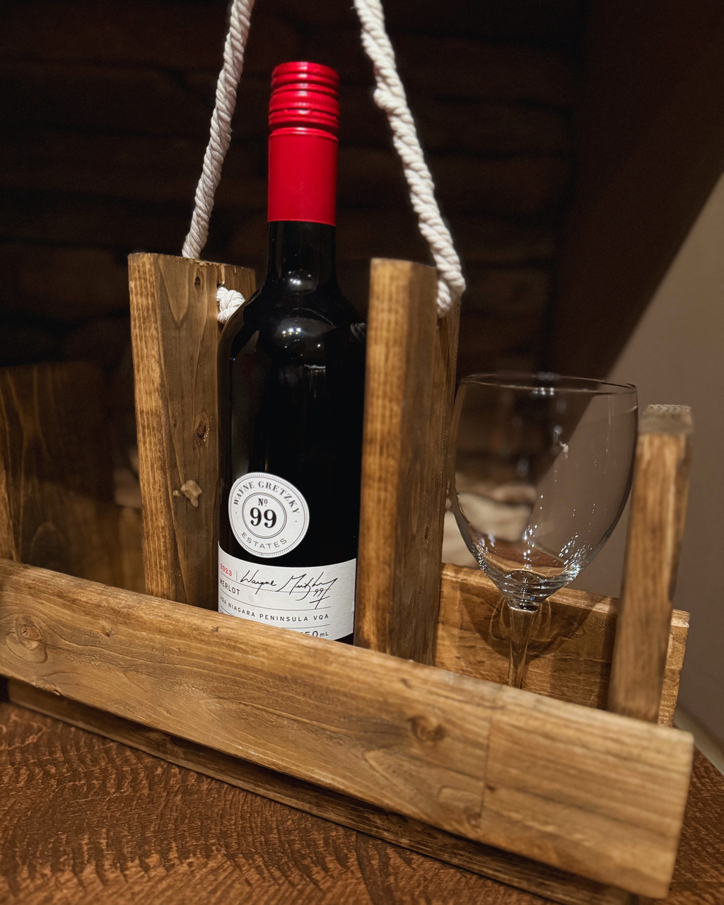 Wine and Glass Holder
