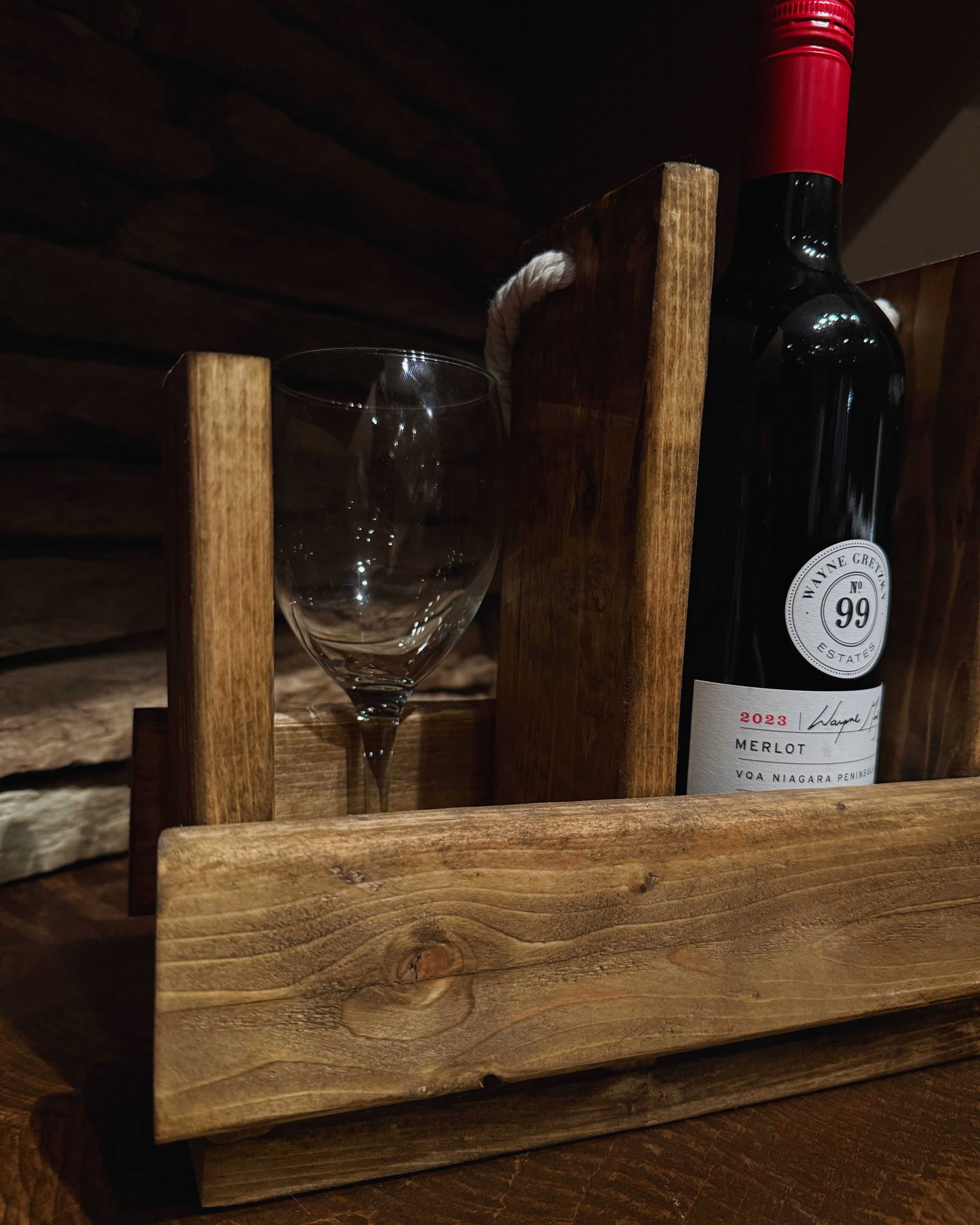 Wine and Glass Holder